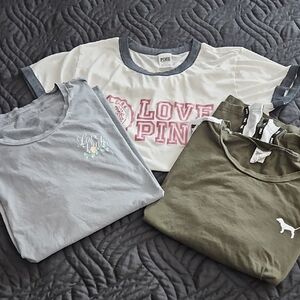 Victoria's Secret PINK T-Shirt Bundle